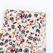 Doodle Lyocell / Viscose Twill - Cream Mix