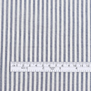 Stripe Stretch Seersucker Cotton - White