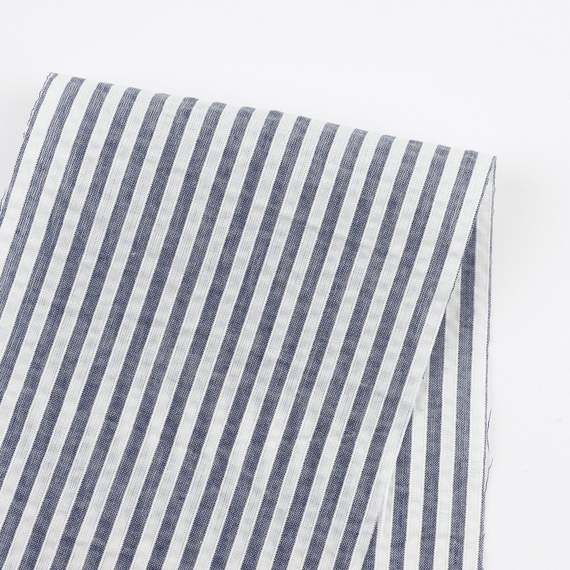 Stripe Stretch Seersucker Cotton - White
