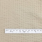 Stretch Seersucker Cotton - Sea Fog