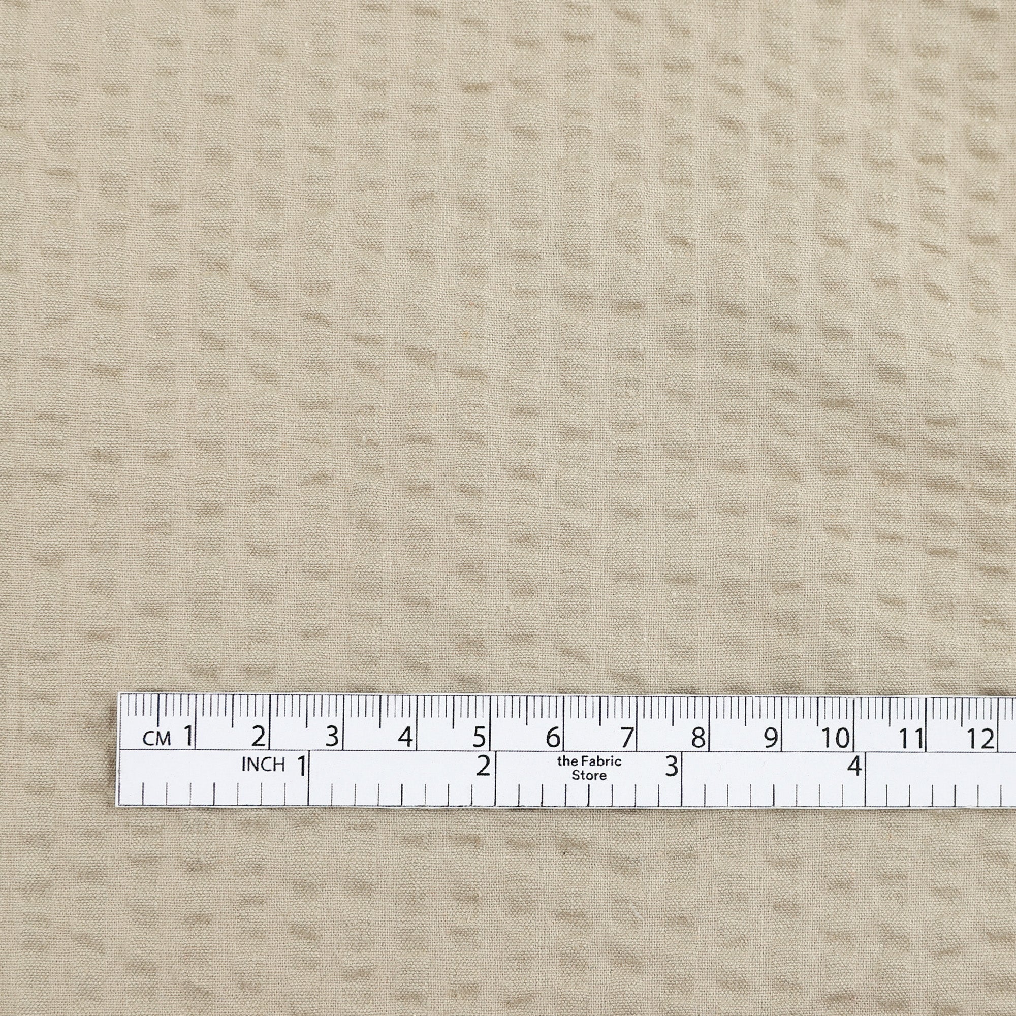 Stretch Seersucker Cotton - Sea Fog