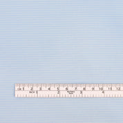 Tonal Weft Stripe Stretch Cotton - Sky