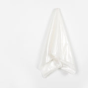Sheer Shimmer Silk - Snow