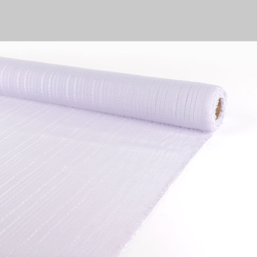 Shimmer Stripe Muslin - Parma Violet