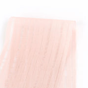 Shimmer Stripe Muslin - Strawberry Milk