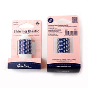 Elastic Shirring 20m - White