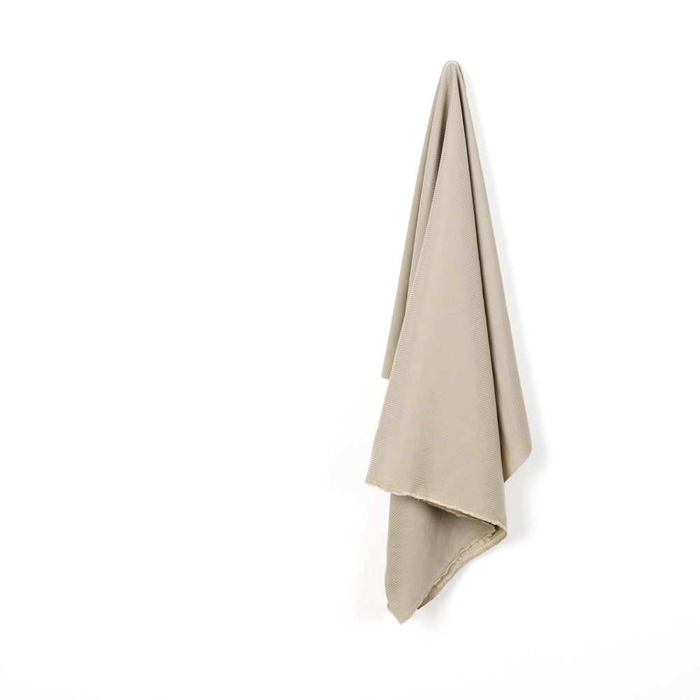 Silk Blend Suiting - Oyster