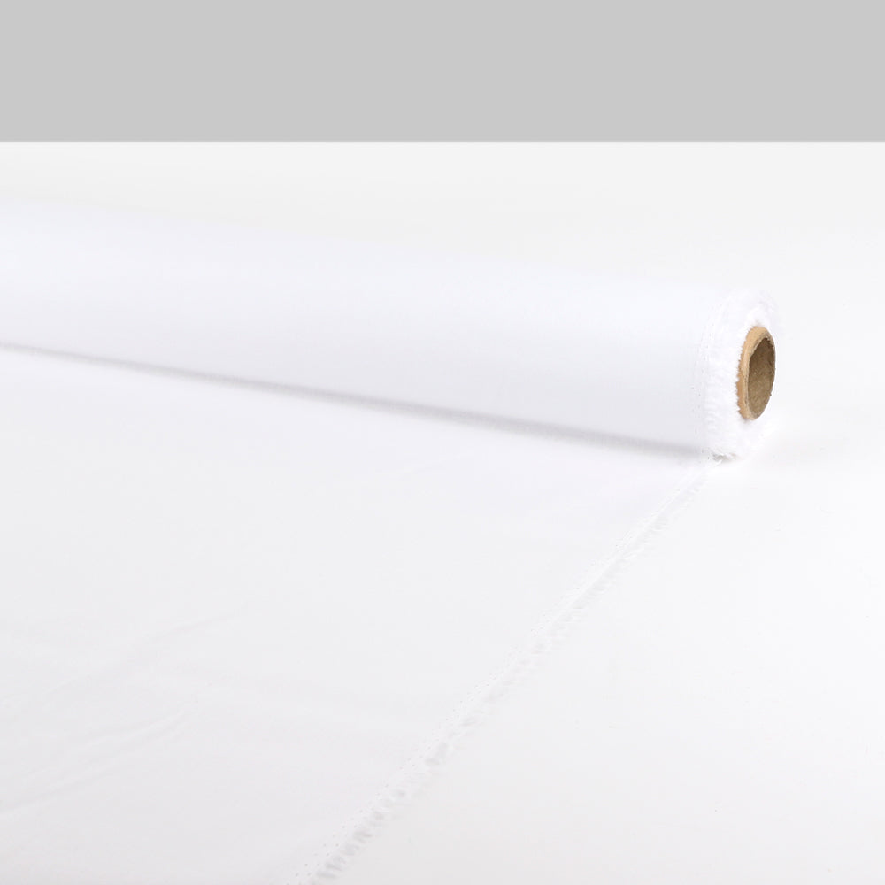 Organic Cotton Voile - White