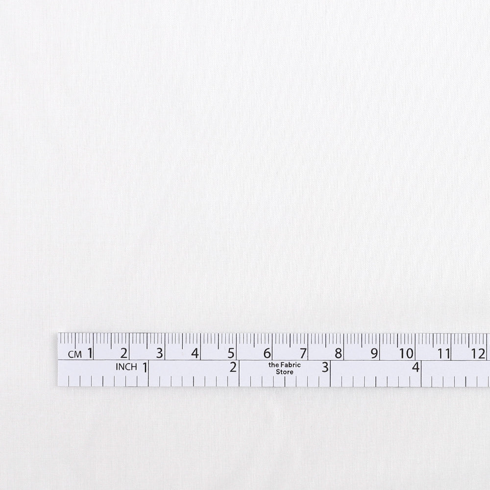 Organic Cotton Voile - White