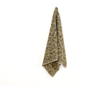 Princess Flower Cotton Poplin - Cream / Black