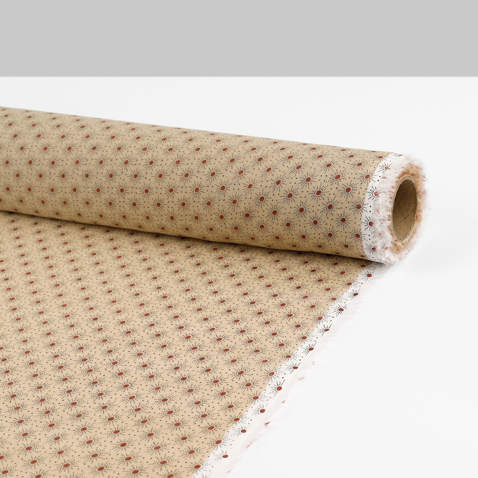 Twinkle Sun Cotton Voile - Sepia