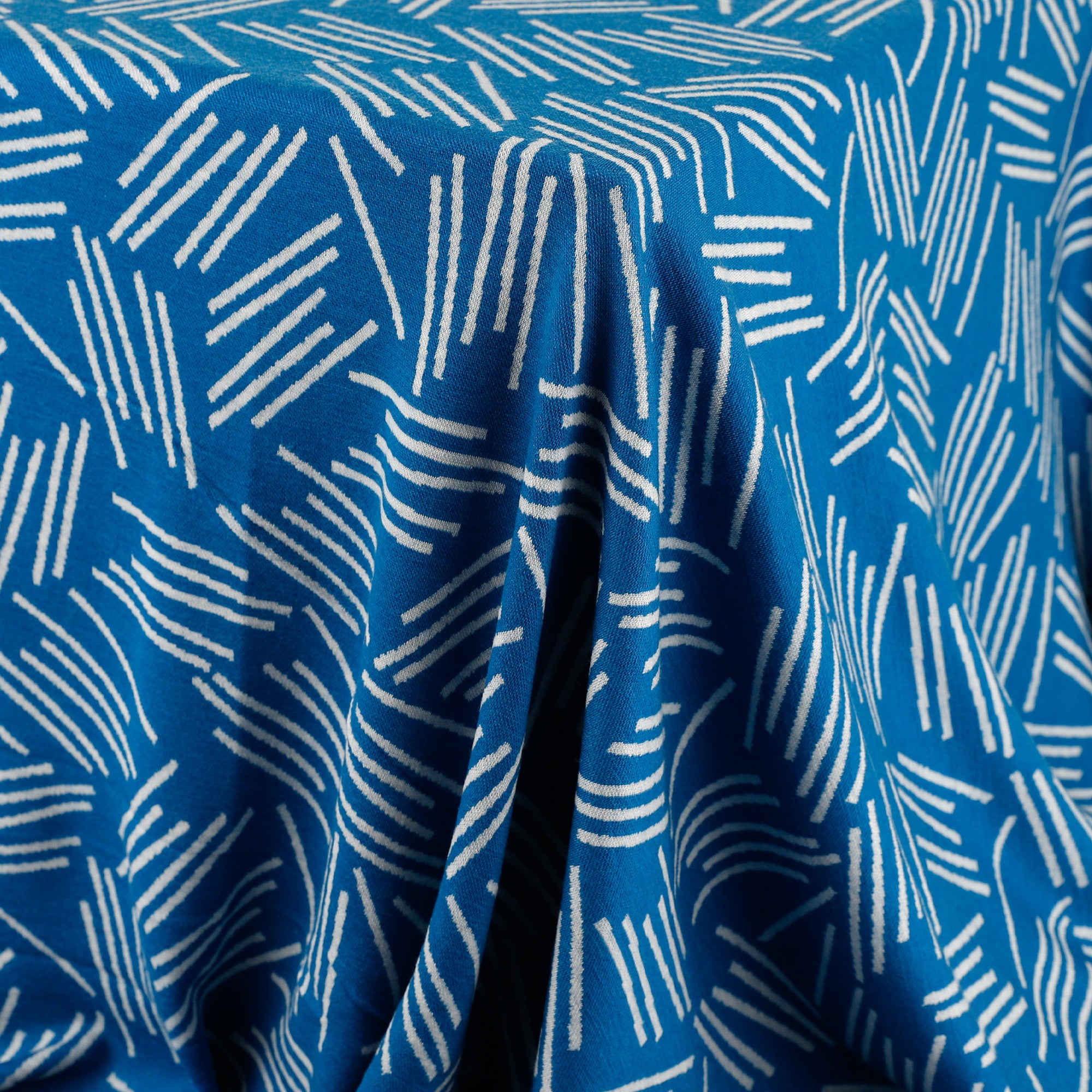 Matchsticks Merino Jacquard - Cerulean Blue