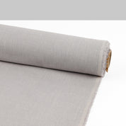 Stretch Linen Blend Hairline Stripe - Drizzle