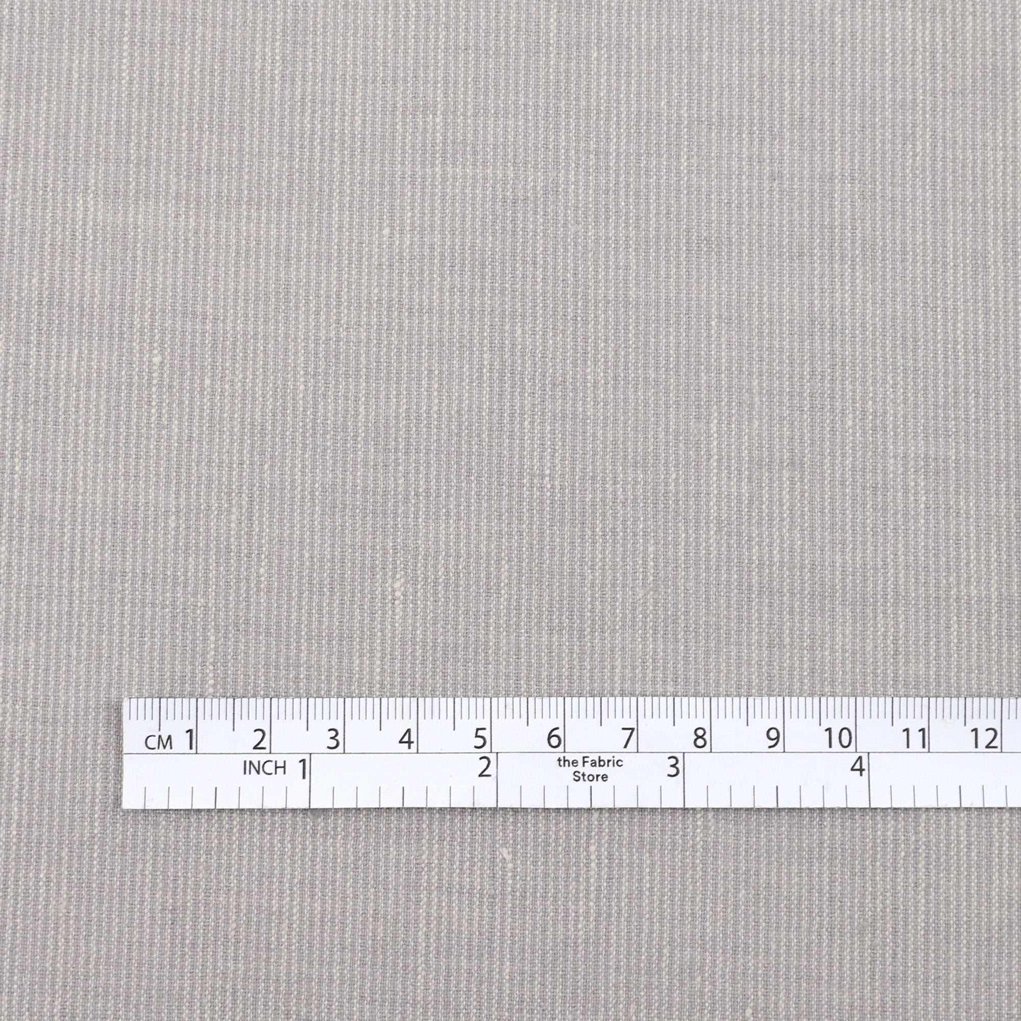 Stretch Linen Blend Hairline Stripe - Drizzle