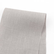 Stretch Linen Blend Hairline Stripe - Drizzle