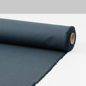 Stretch Ribbed Shirting - Bluestone