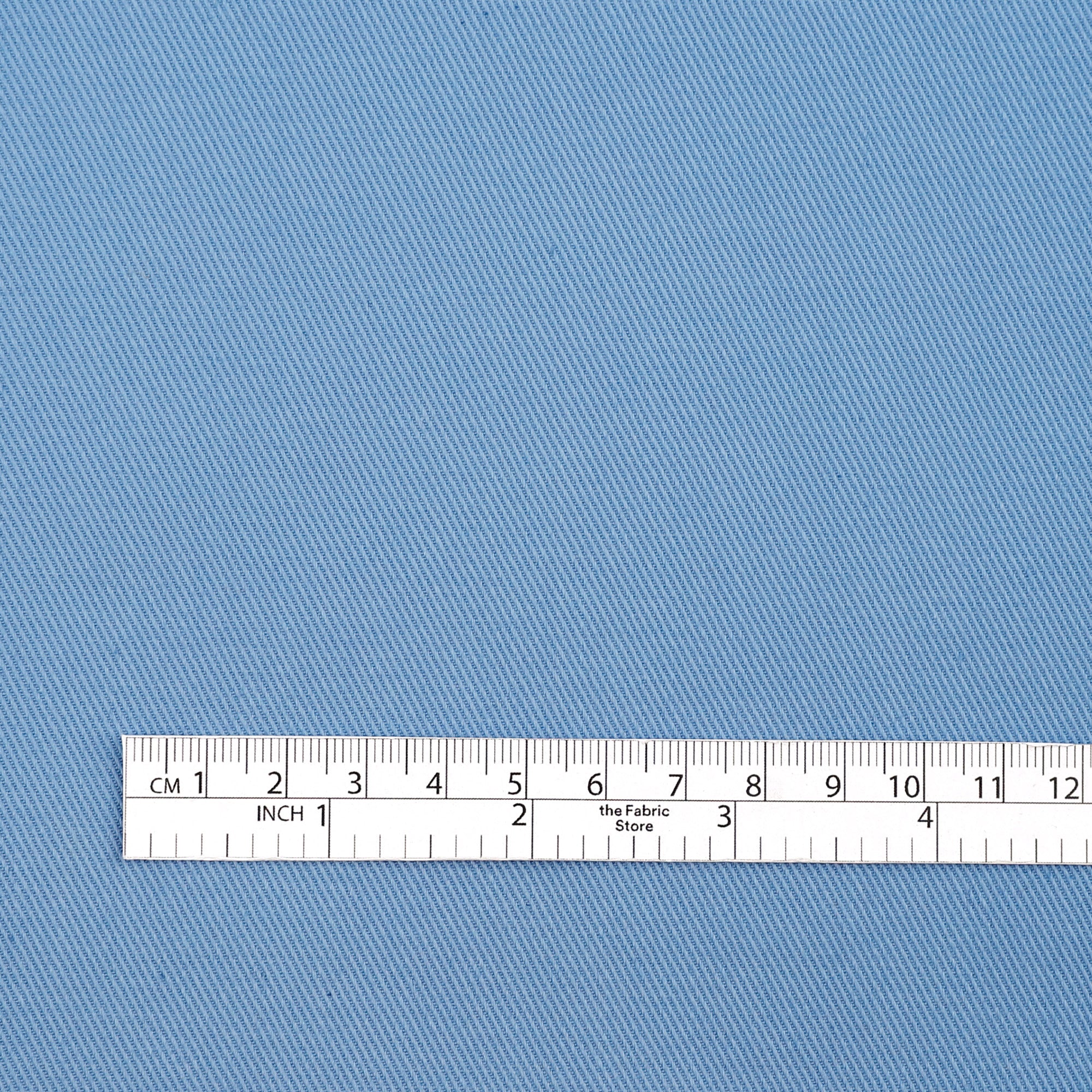 Stretch Cotton Twill - Cornflower
