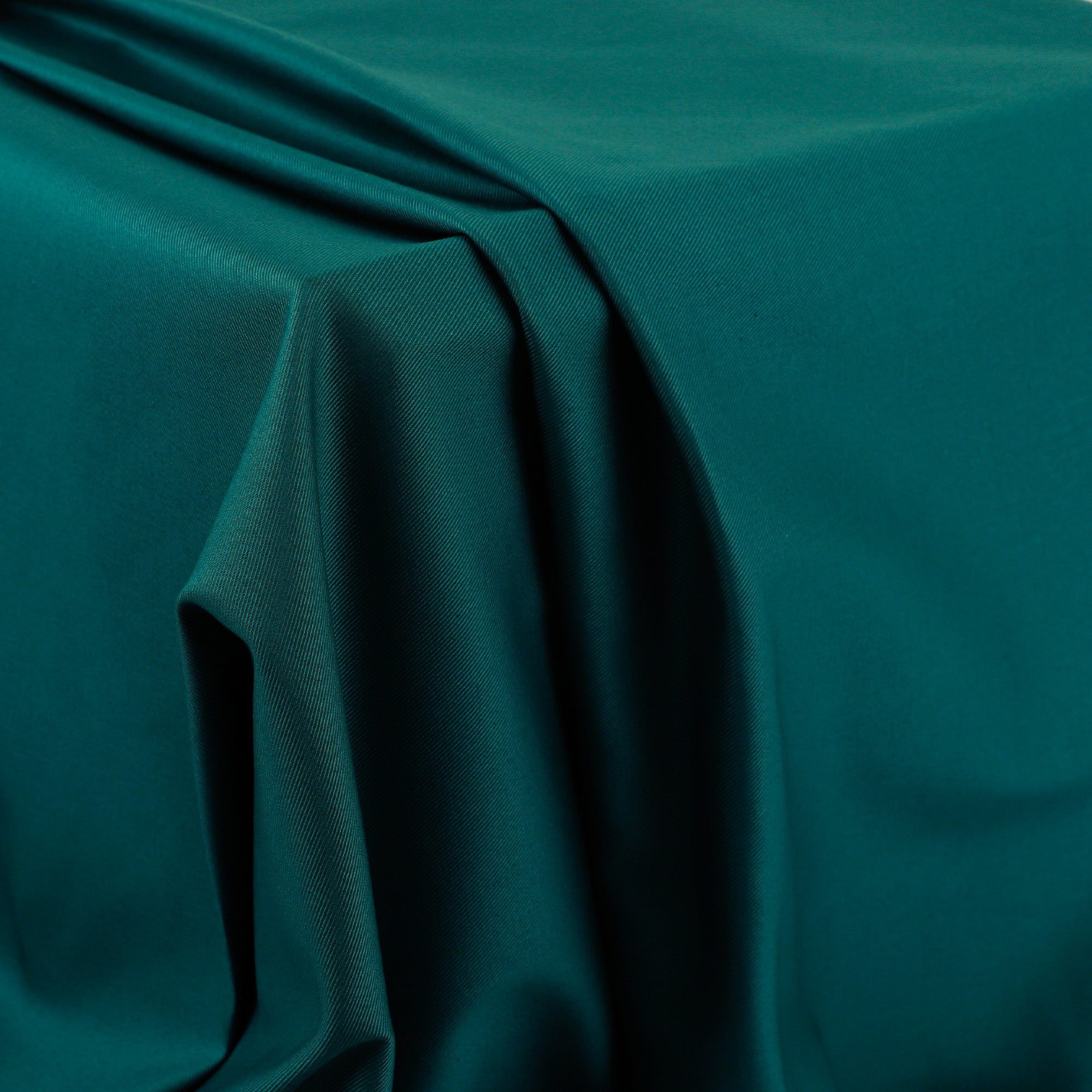 Stretch Cotton Twill - Verdigris
