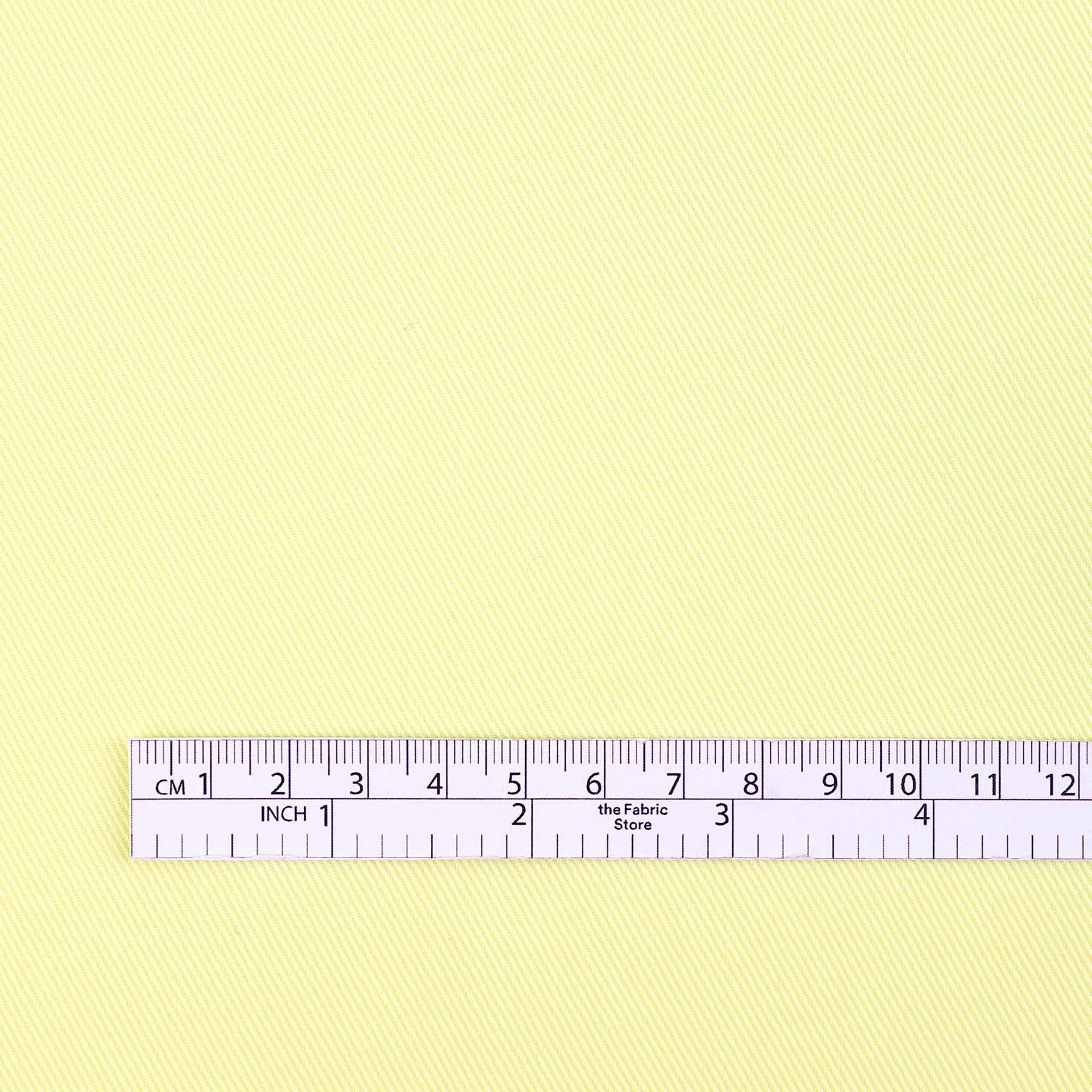 Stretch Cotton Twill - Primrose