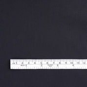 Stretch Cotton Poplin - Dark Ink
