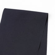 Stretch Cotton Poplin - Dark Ink