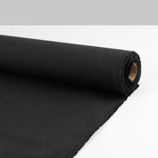 Peached Stretch Cotton Twill - Ebony