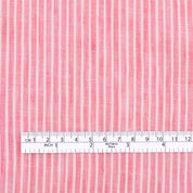 Lightweight Stripe Linen - Gardenia