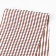 Candy Stripe Cotton - Hot Choc