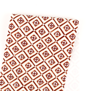 Tile Stretch Cotton Canvas - Sumak