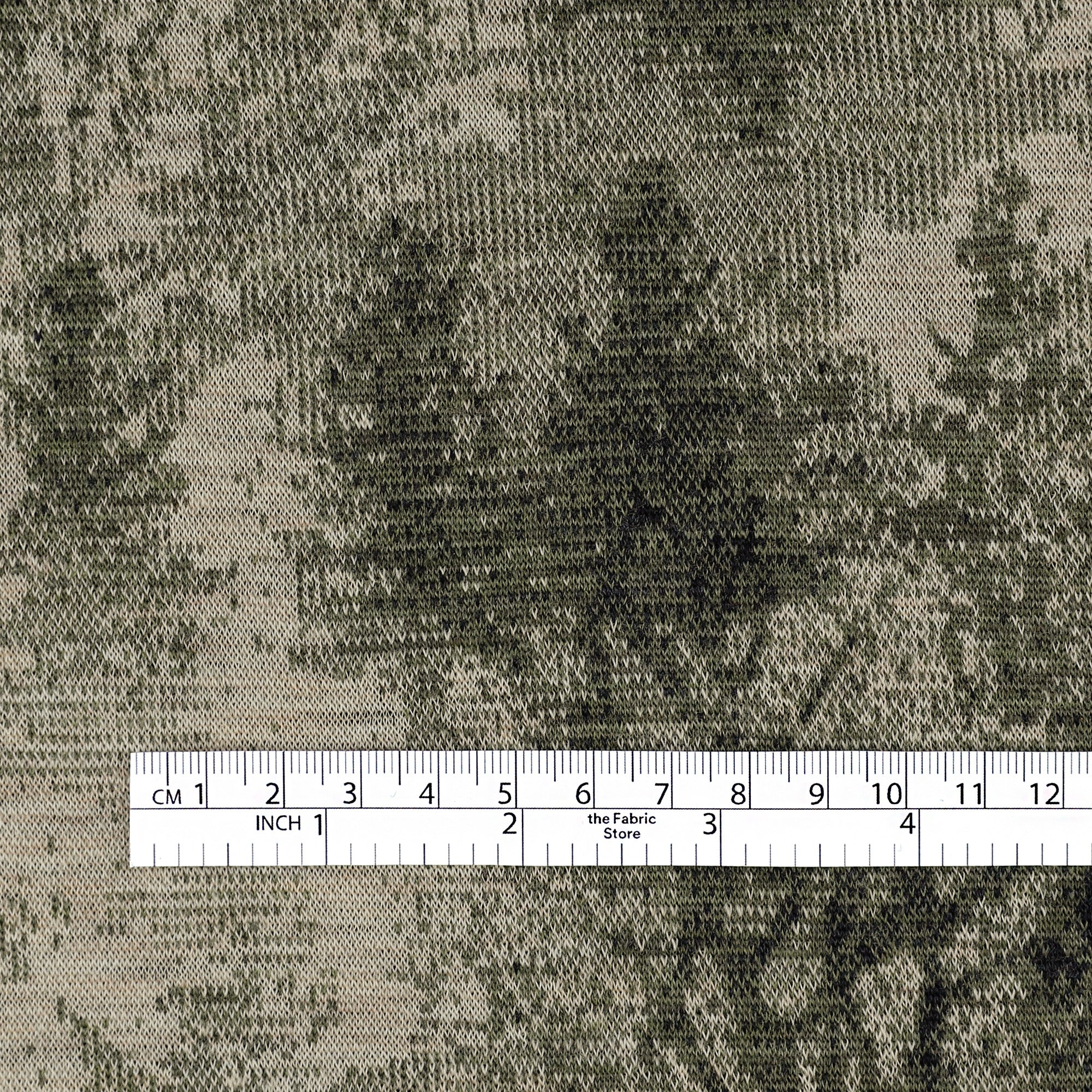 Winter Trees Merino Jacquard - Forest