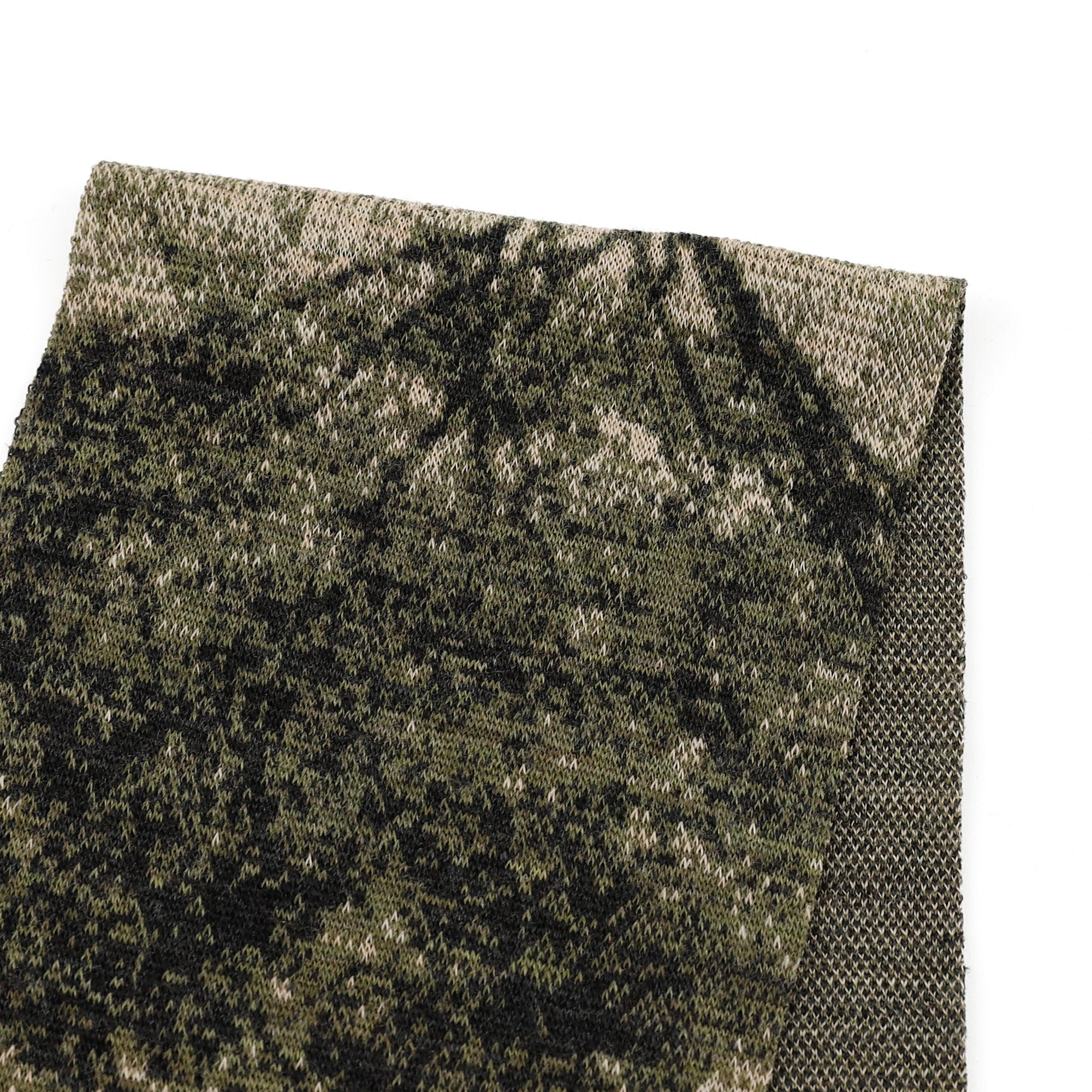 Winter Trees Merino Jacquard - Forest