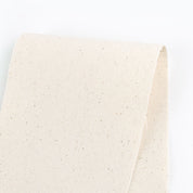 Upcycled Midweight Cotton Twill - Natural Fleck