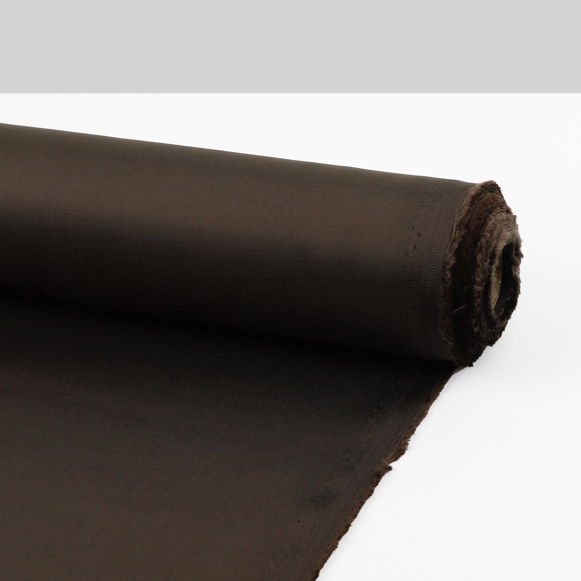 Viscose / Rayon Twill Lining - Liquorice