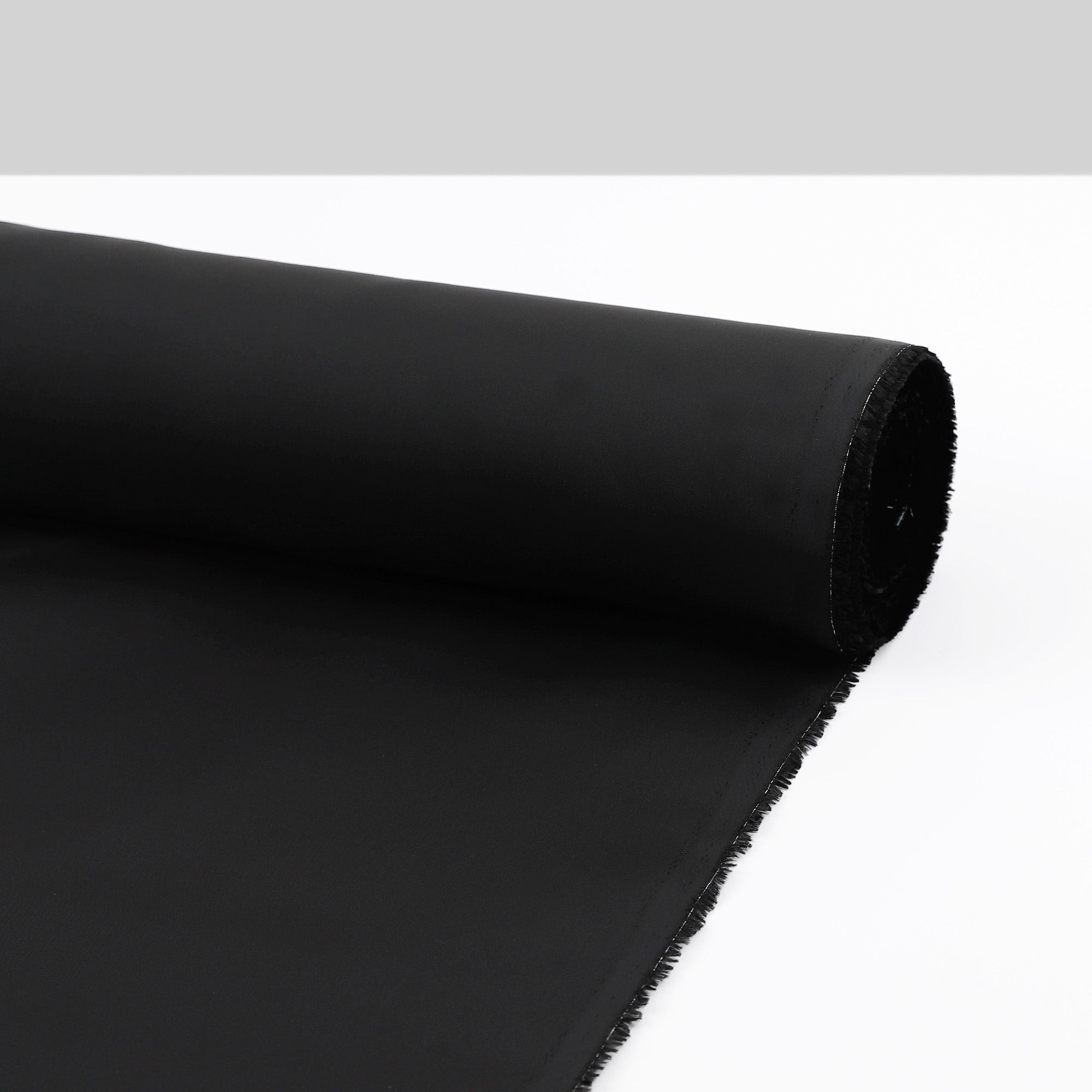 Crisp Rayon Lining - Black