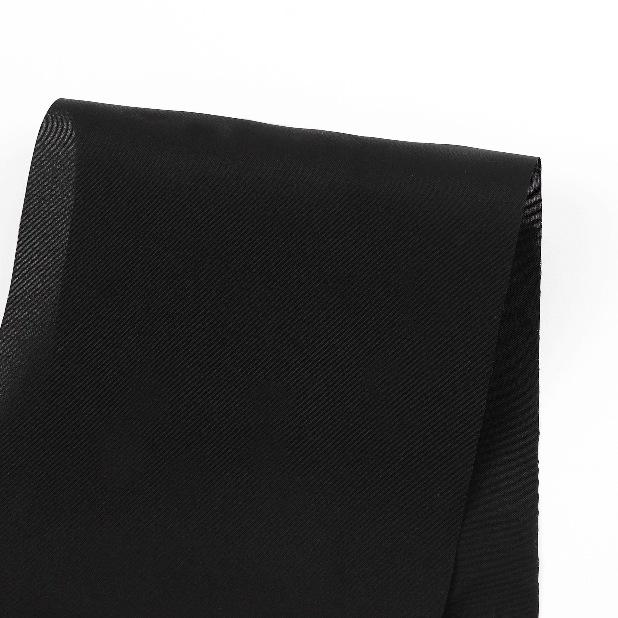 Crisp Rayon Lining - Black