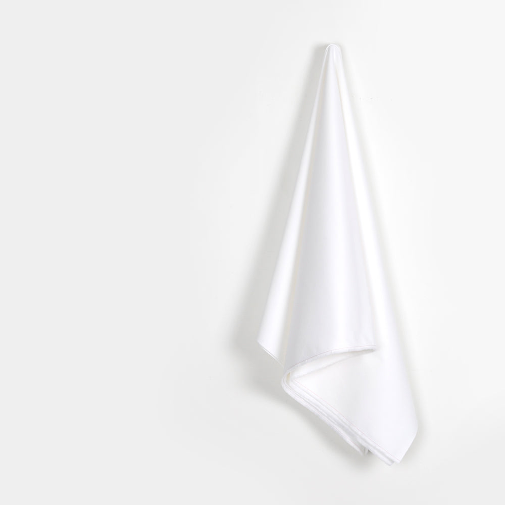 Heavyweight Stretch Royal Oxford Cotton - White