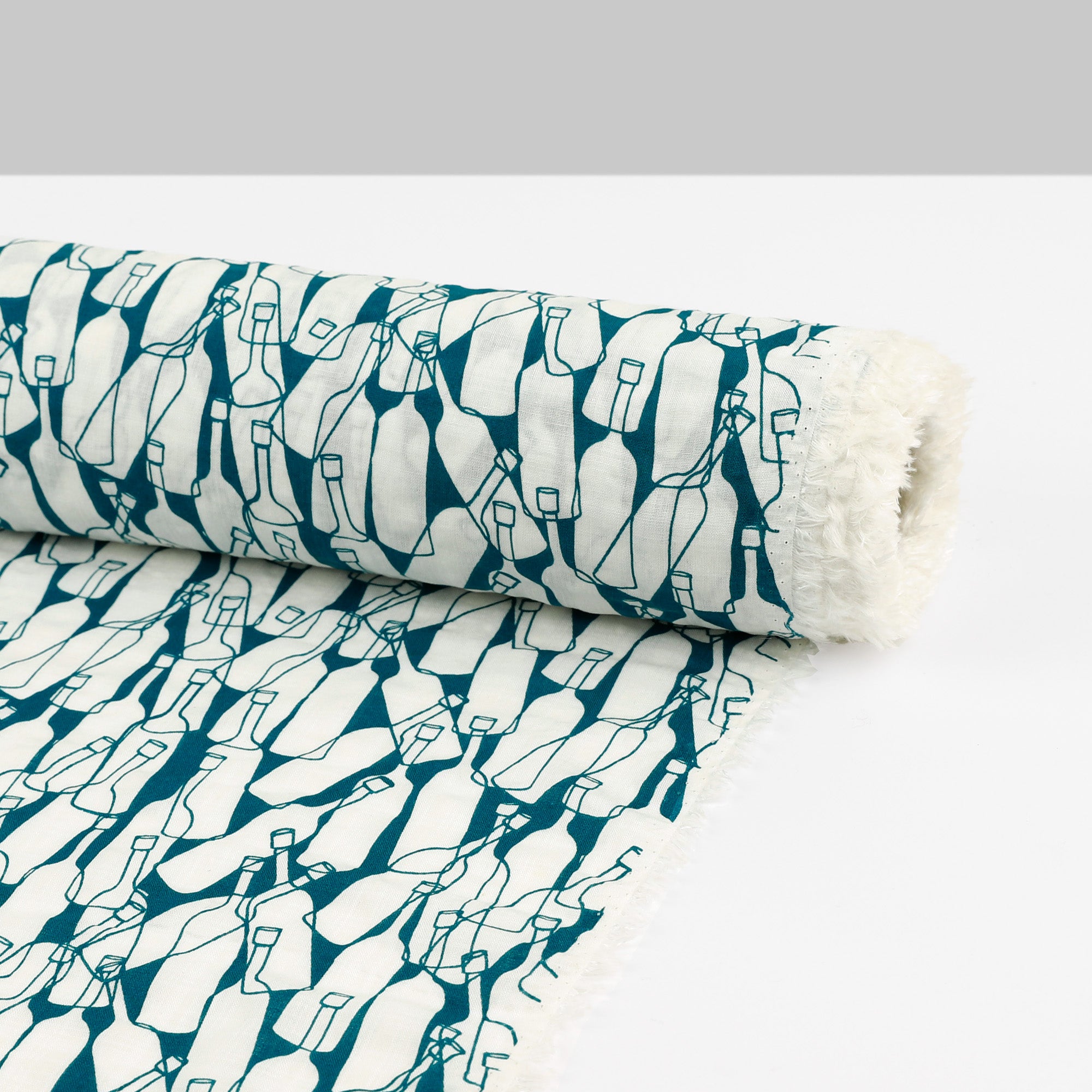 Happy Hour Soft Cotton / Viscose -  Teal