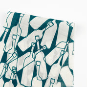 Happy Hour Soft Cotton / Viscose -  Teal