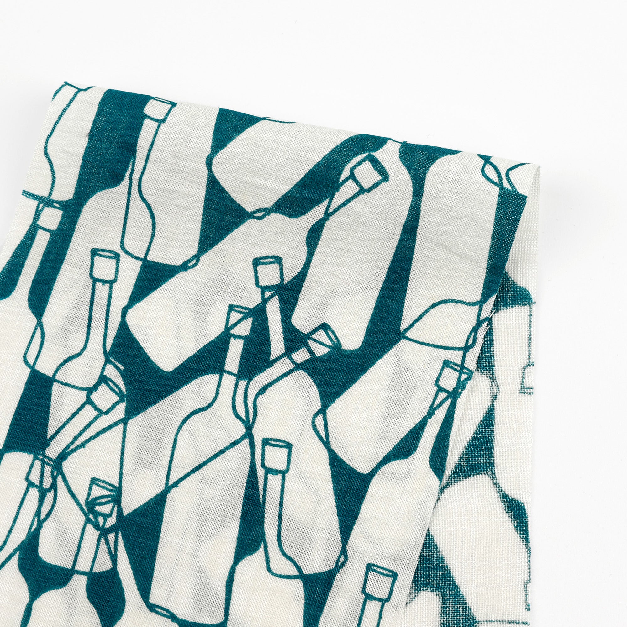 Happy Hour Soft Cotton / Viscose -  Teal