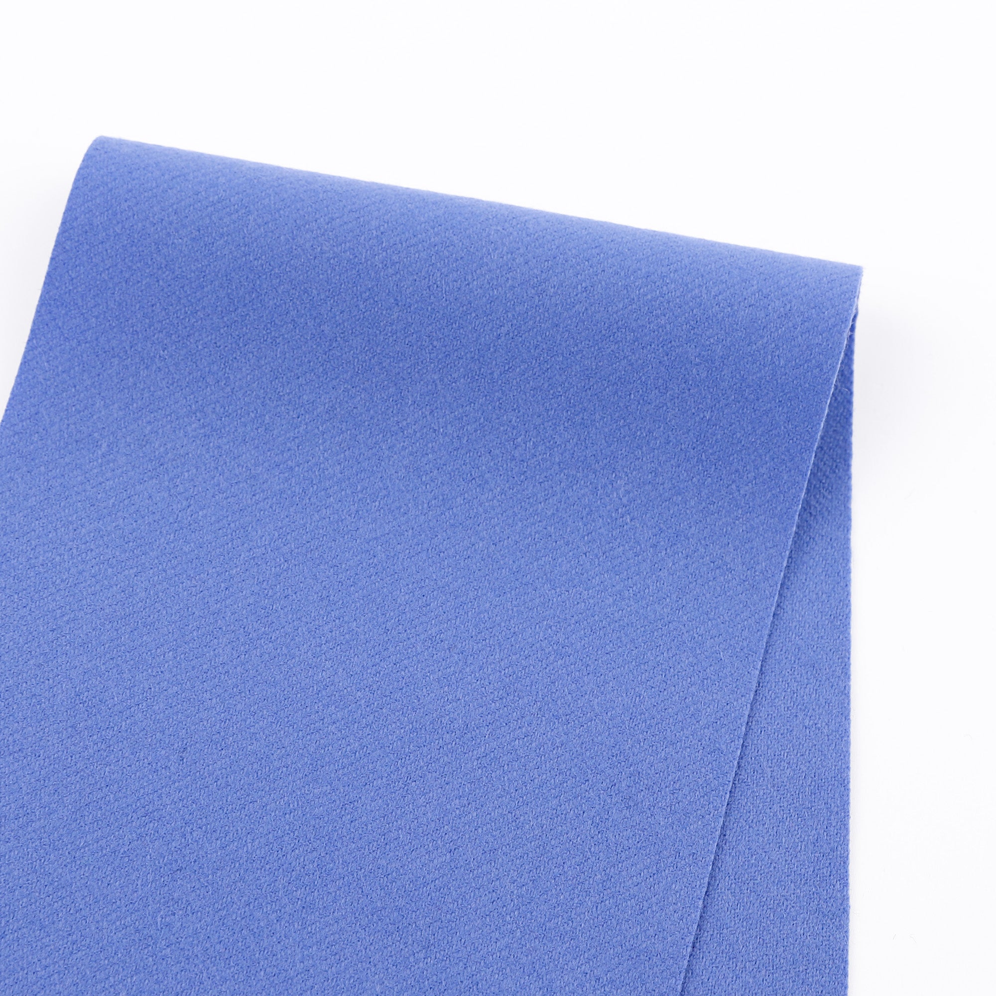 Wool Twill Flannel - Cornflower Shadow