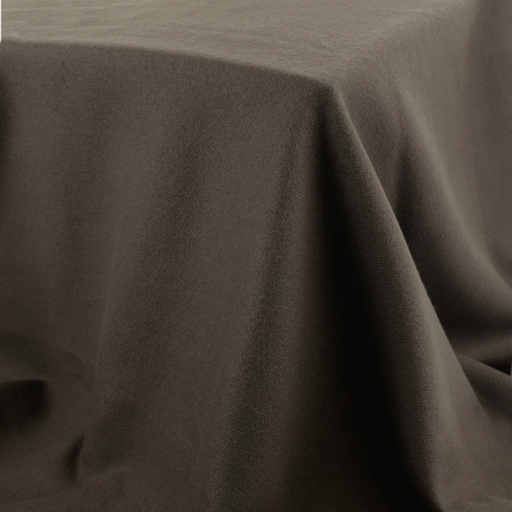 Virgin Wool / Poly Coating  - Liquorice