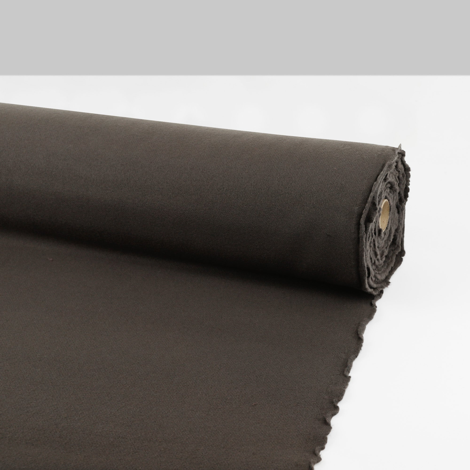 Virgin Wool / Poly Coating  - Liquorice