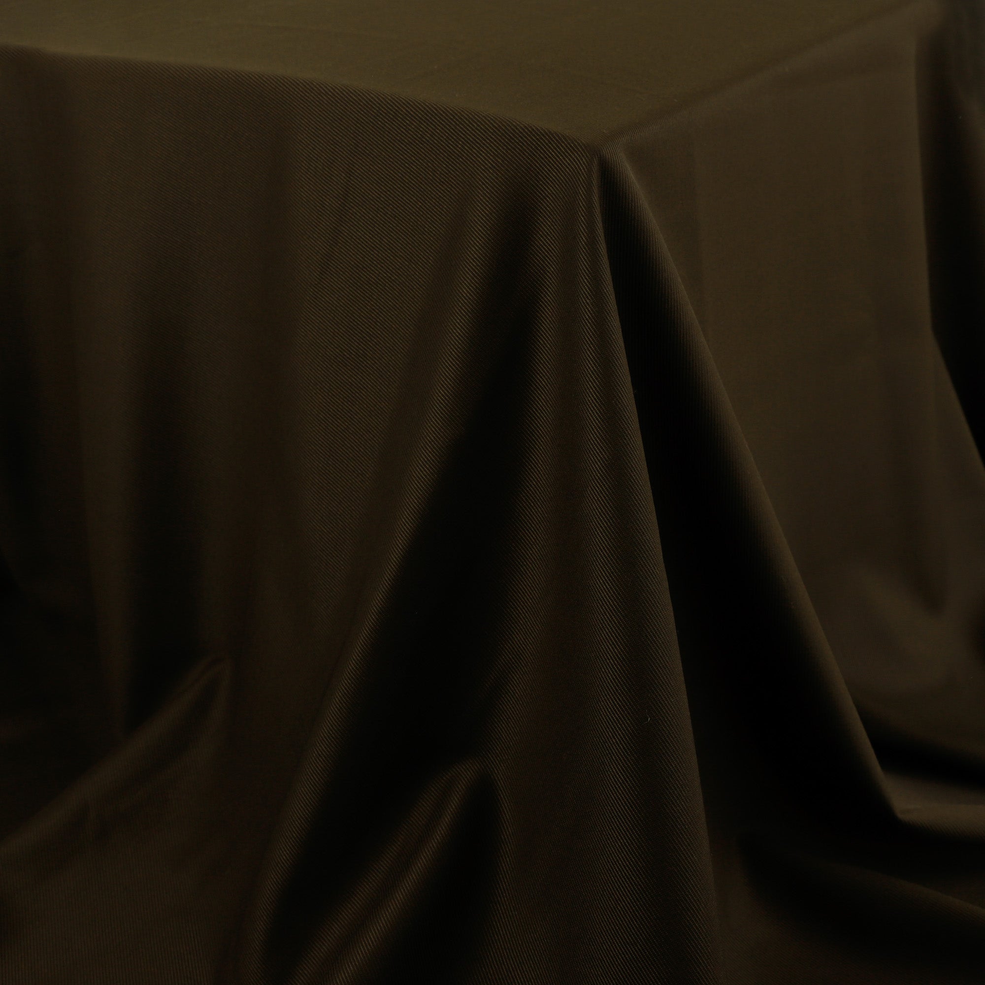 Wool Blend Twill Suiting - Undergrowth