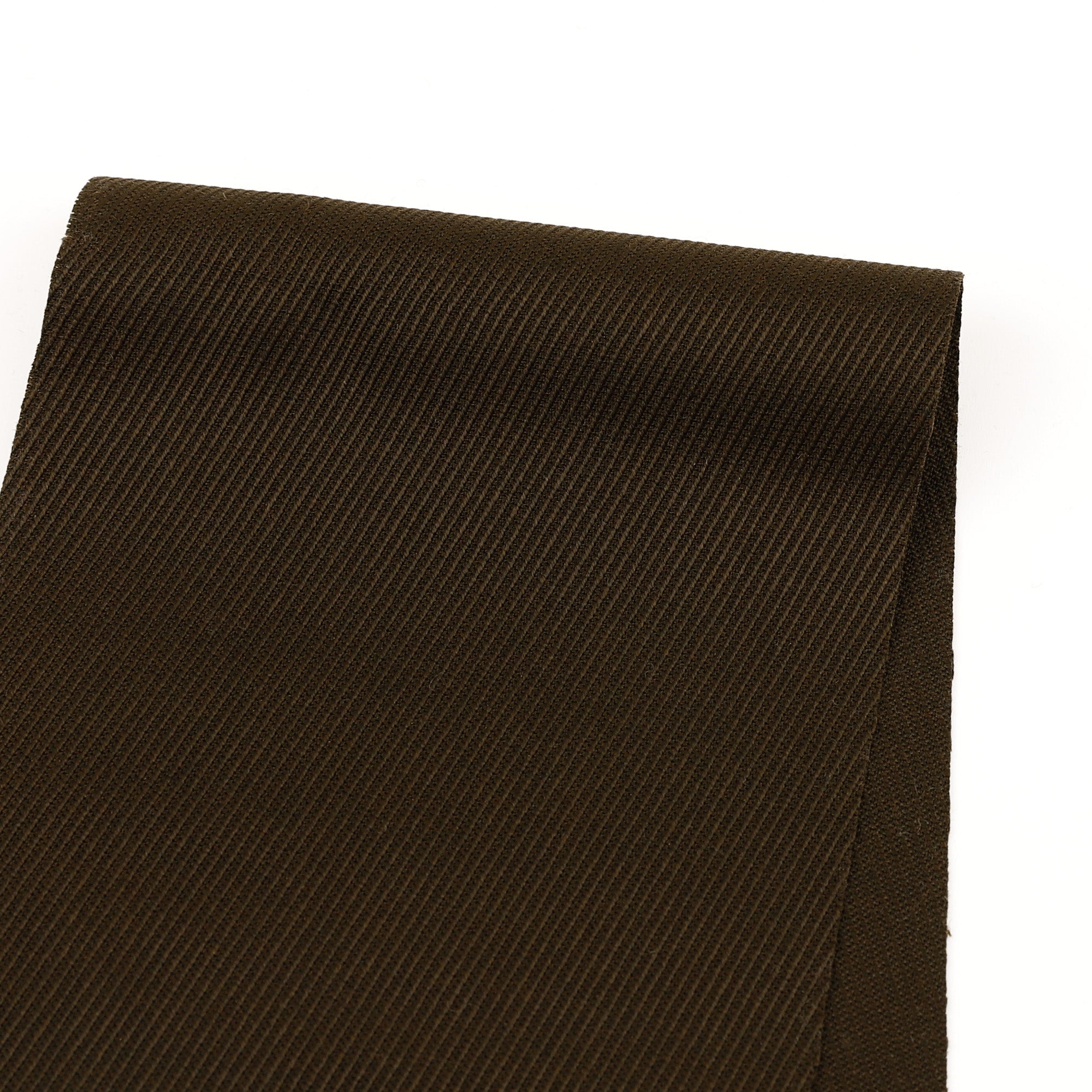 Wool Blend Twill Suiting - Undergrowth
