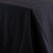 Crumpled Stretch Poly / Wool Suiting - Overdyed Black