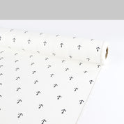 Anchor Stretch Cotton Shirting - White