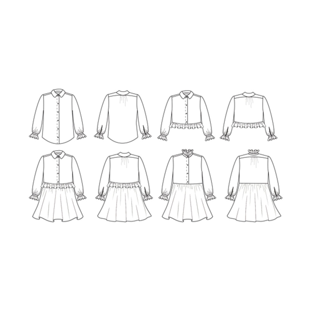 Papercut Pattern - Ashling Blouse / Dress