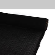 Crinkle Gauze - Black