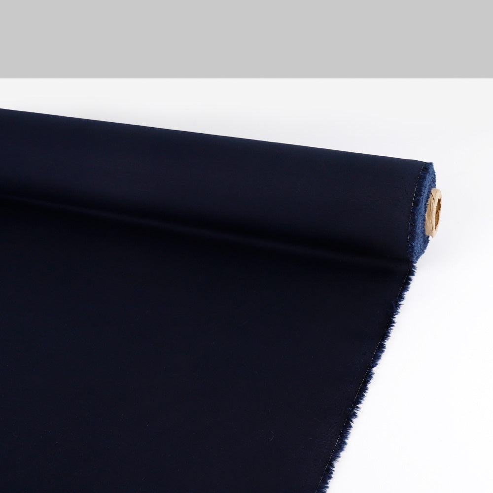 Rayon / Cotton Twill - Navy