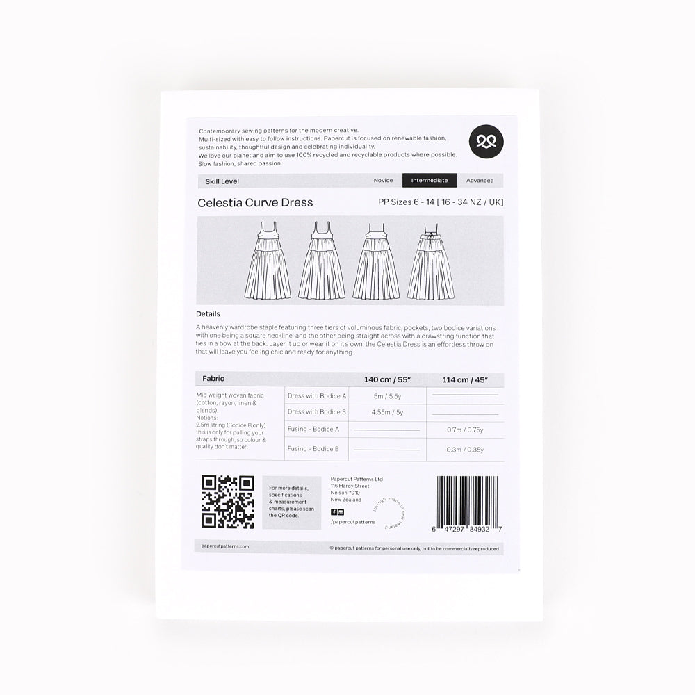 Papercut Pattern - Celestia Curve Dress